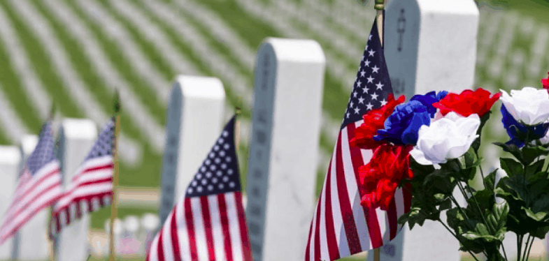 Military headstone