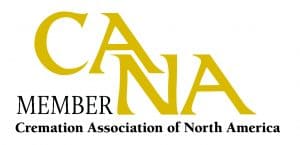Cremation Association ff North America logo to indicate memberhsip