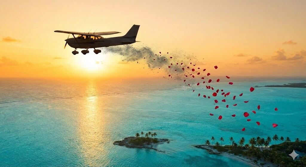 Aerial Ash Scattering